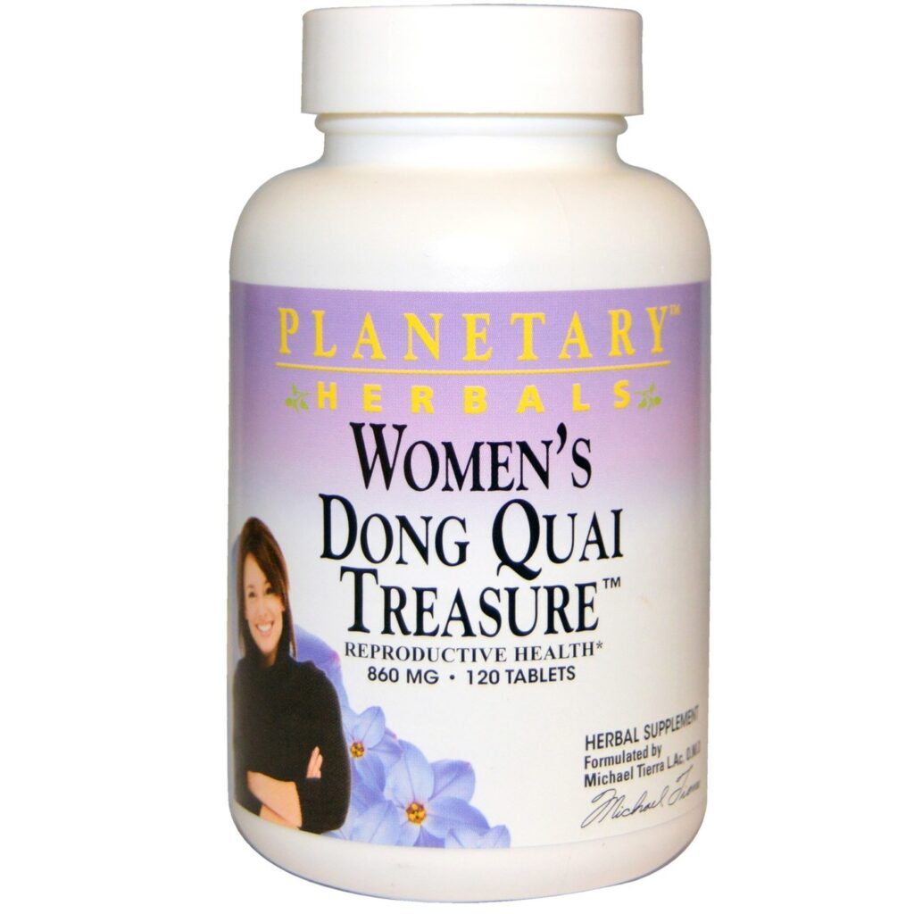 Planetary Formulas Mulheres Dong Quai Treasure 120 Tabletes: Equilíbrio Feminino Natural