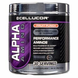 Cellucor Alpha Amino Fruit Punch 30 Doses - Sua Aliada em Recuperação e Performance