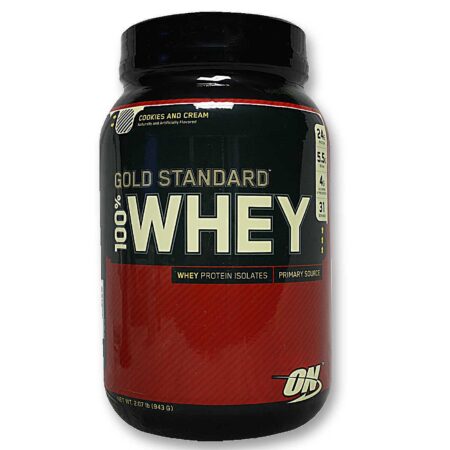 100% Whey Proteína Optimum Nutrition Biscoitos N Cream 2 lbs/ 943 g