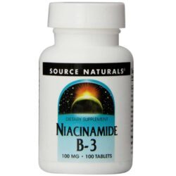 Source Naturals Niacinamida 100mg Vitamina B-3: Energia e Bem-Estar para o Seu Dia a Dia no Brasil