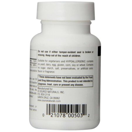 Source Naturals, Niacinamida 100 mg de vitamina B-3 - 100 Tabletes - Image 3