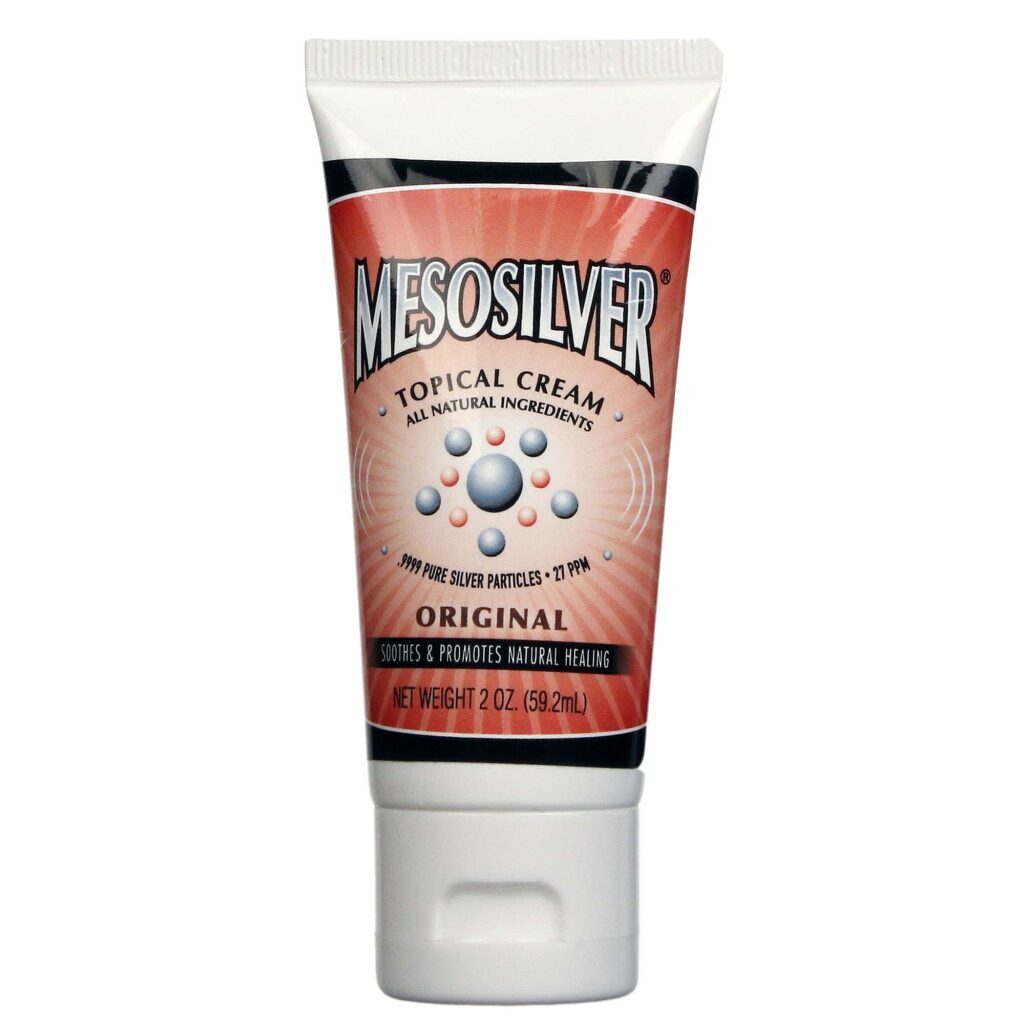 Mesosilver® Creme Tópico Original Purest Colloids - 59.2 ml: Cuidado e Bem-Estar para a Sua Pele