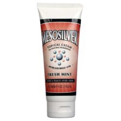 Purest Colloids Mesosilver® Creme Tópico de Prata e Menta 118.3 ml: Alívio e Cuidado para a Pele