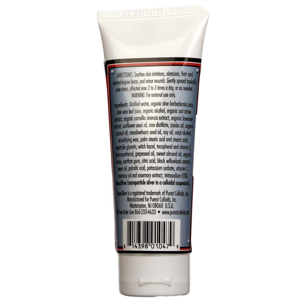 Purest Colloids Mesosilver Creme Tópico Lavanda 118,3mL - Alívio e Cuidado da Pele - Imagem 2