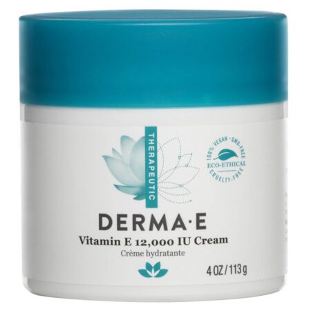 Derma E, Vitamina E Creme 12000 IU - 113 g