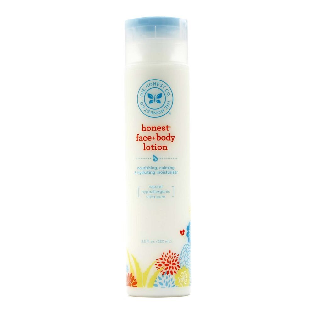 The Honest Company Loção Hidratante Facial e Corporal Sem Sabor - 250 ml (8.5 fl oz)