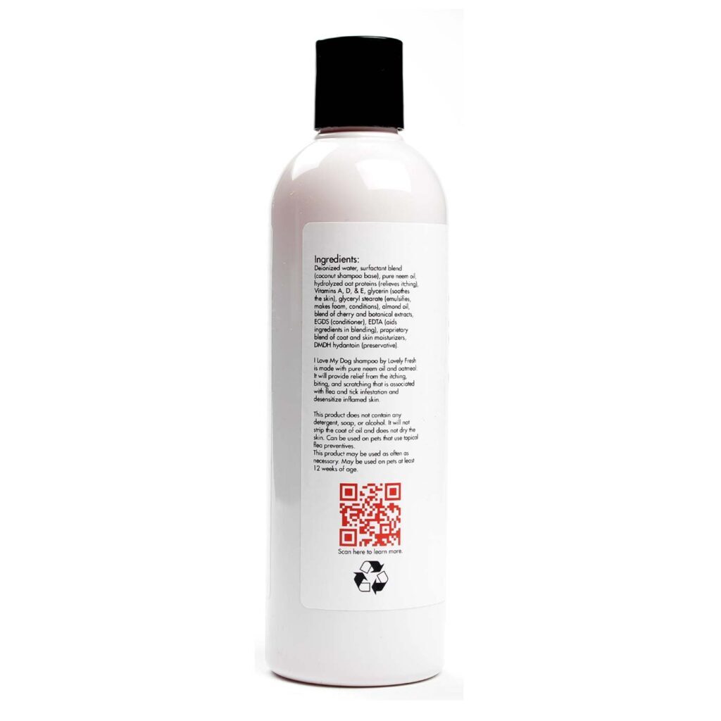 Lovely Fresh Shampoo Natural para Cães e Gatos - Aveia e Neem 503mL - Imagem 2