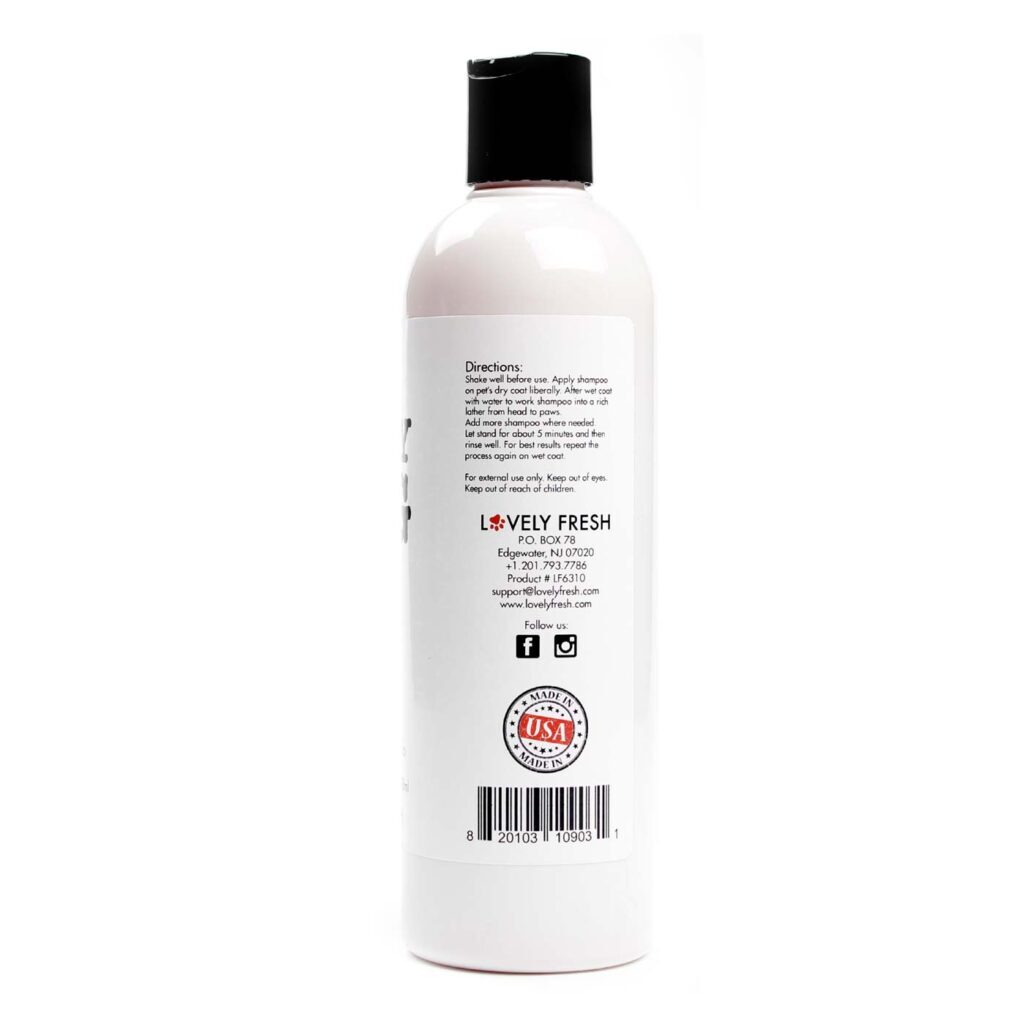Lovely Fresh Shampoo Natural para Cães e Gatos - Aveia e Neem 503mL - Imagem 3