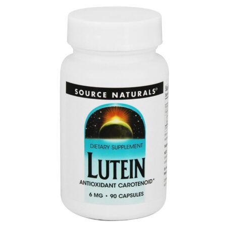 Source Naturals, Luteína 6mg - 90 Cápsulas