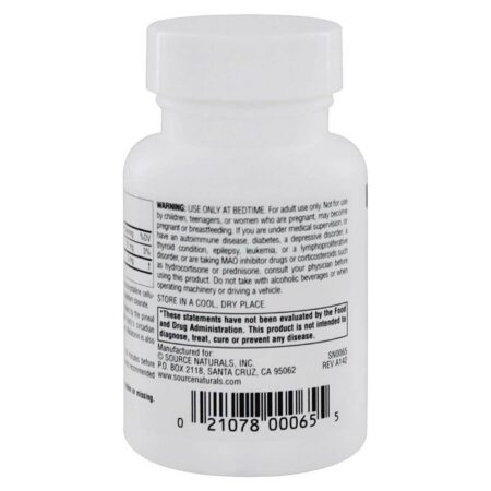 Source Naturals, Melatonina 3mg - 60 Tabletes com Liberação Controlada - Image 3