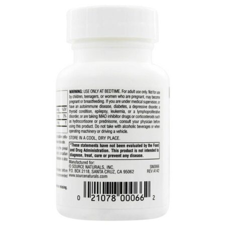 Source Naturals, Melatonina 3mg - 120 Tabletes de Liberação Controlada - Image 3