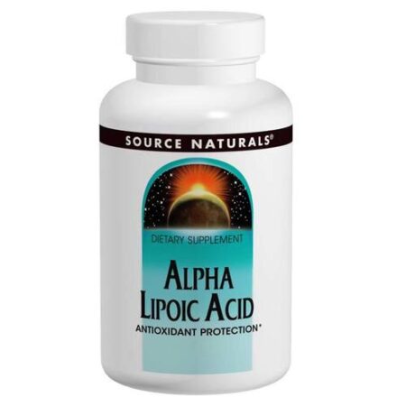 Source Naturals Ácido alfa-lipóico - 200 mg - 60 Tabletes