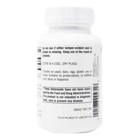 Source Naturals Coenzima Q10 100mg: Energia e Saúde do Coração - 90 Cápsulas - Imagem 3