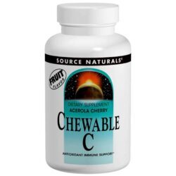Source Naturals Vitamina C Acerola 250 Tabletes Mastigáveis: Imunidade Reforçada Diariamente no Brasil