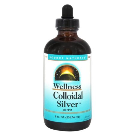 Source Naturals Wellness Colloidal Silverï¾™ 30 Ppm - 8 Liquid