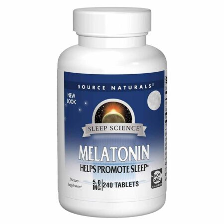 Source Naturals Melatonina 5mg 240 Tablet - Image 2