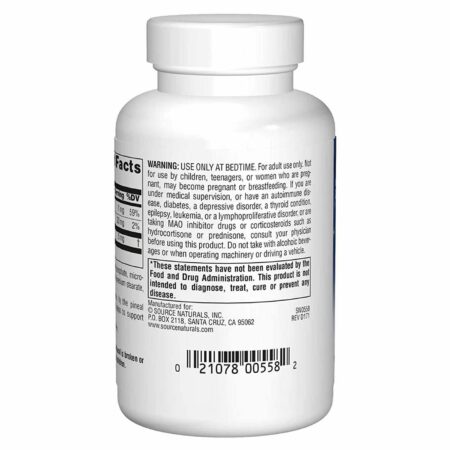 Source Naturals Melatonina 5mg 240 Tablet - Image 4