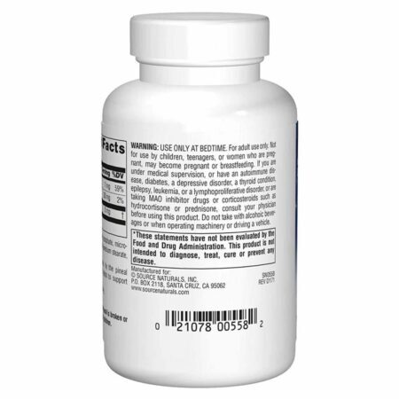 Source Naturals Melatonina 5mg: Sono Reparador e Bem-Estar Natural - 240 Comprimidos - Imagem 4