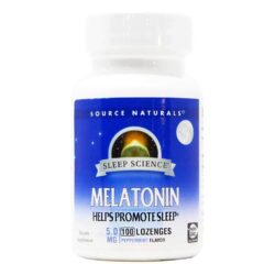 Source Naturals Melatonina Hortelã-pimenta 5mg: Sono Tranquilo e Renovador no Brasil