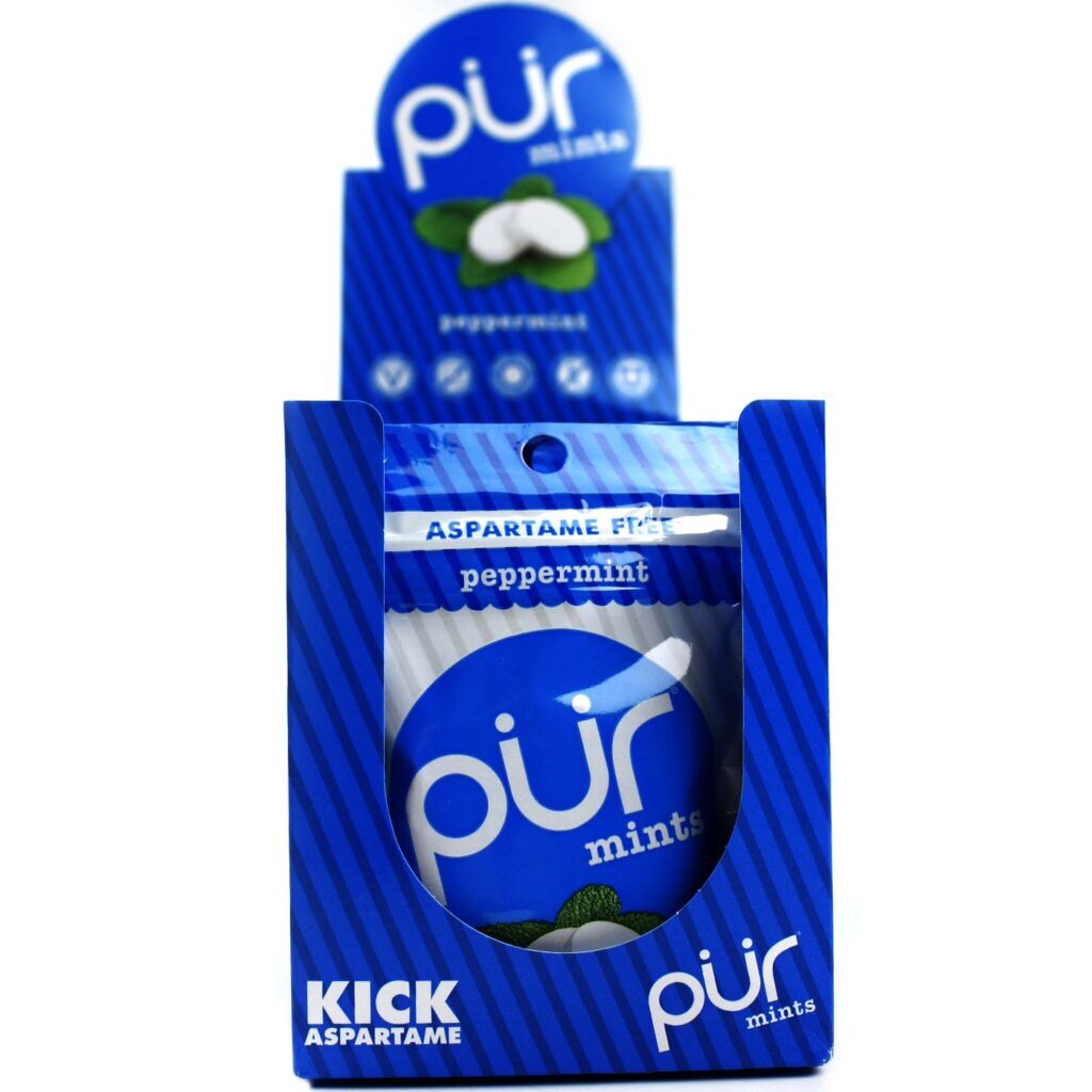 Pur Mints Hortelã Refrescante - 12 Saquinhos - Alívio Pós-Refeição