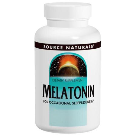 Source Naturals, Melatonina 1 mg - 200 Tabletes