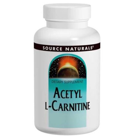 Source Naturals Acetyl L-Carnitina - 250 mg - 30 Tabletes