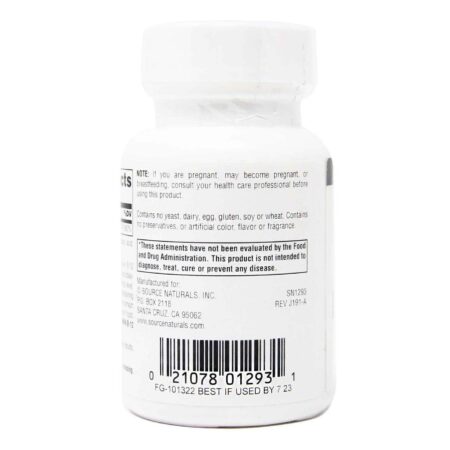 Source Naturals, Metilcobalamina Vitamina B12, cereja - 1 mg - 120 Tabletes - Image 3