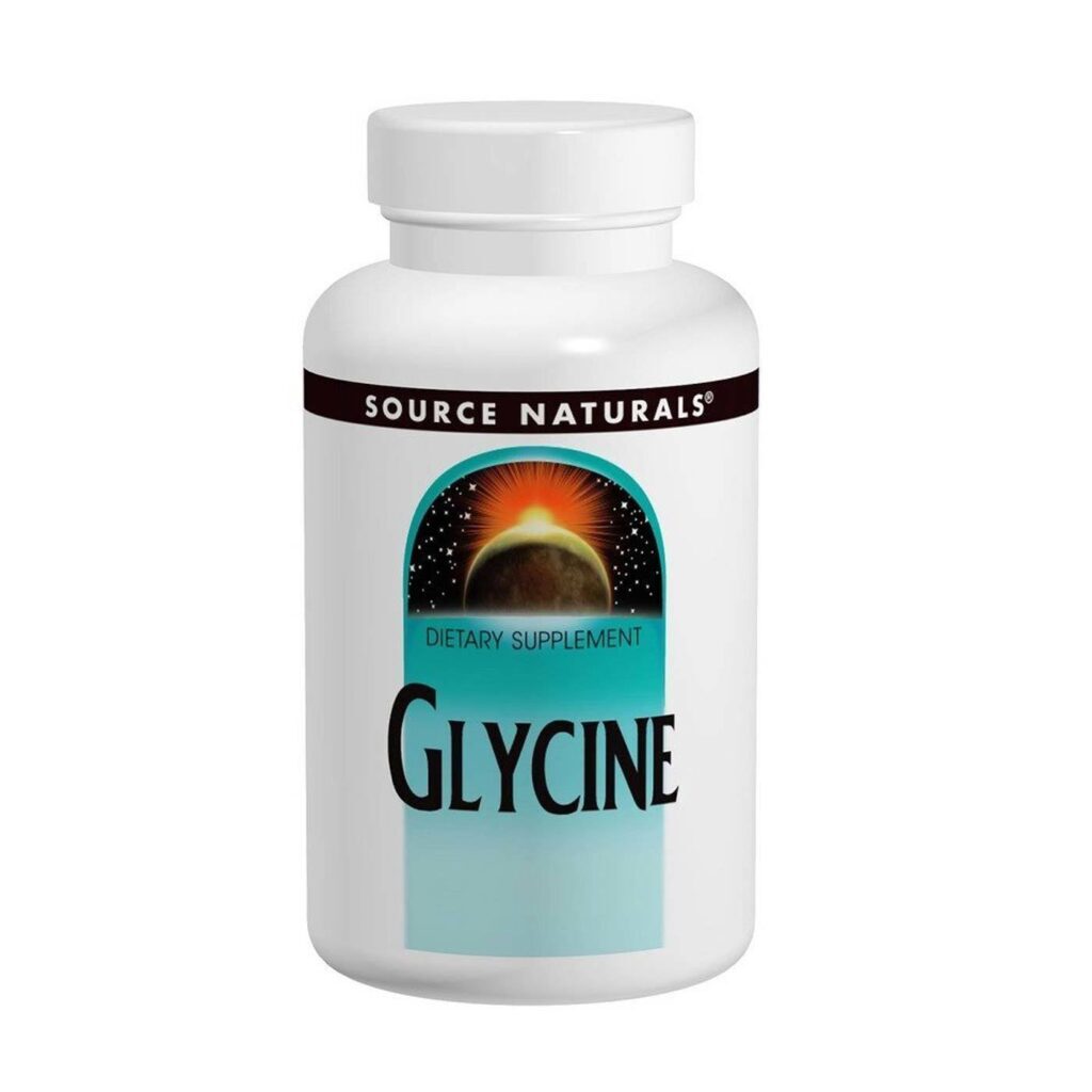 Source Naturals Glicina 500mg: Sono Tranquilo e Bem-Estar Mental no Brasil