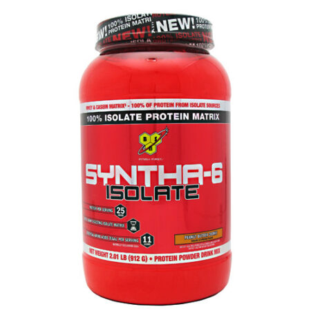 BSN Syntha-6 Isolatdo, Biscoito de manteiga de amendoim - 2 lbs/912g