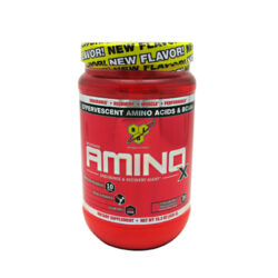 BSN Amino X, Fruta do Dragão com Morango - 30 Porções: Energia e Recuperação Muscular