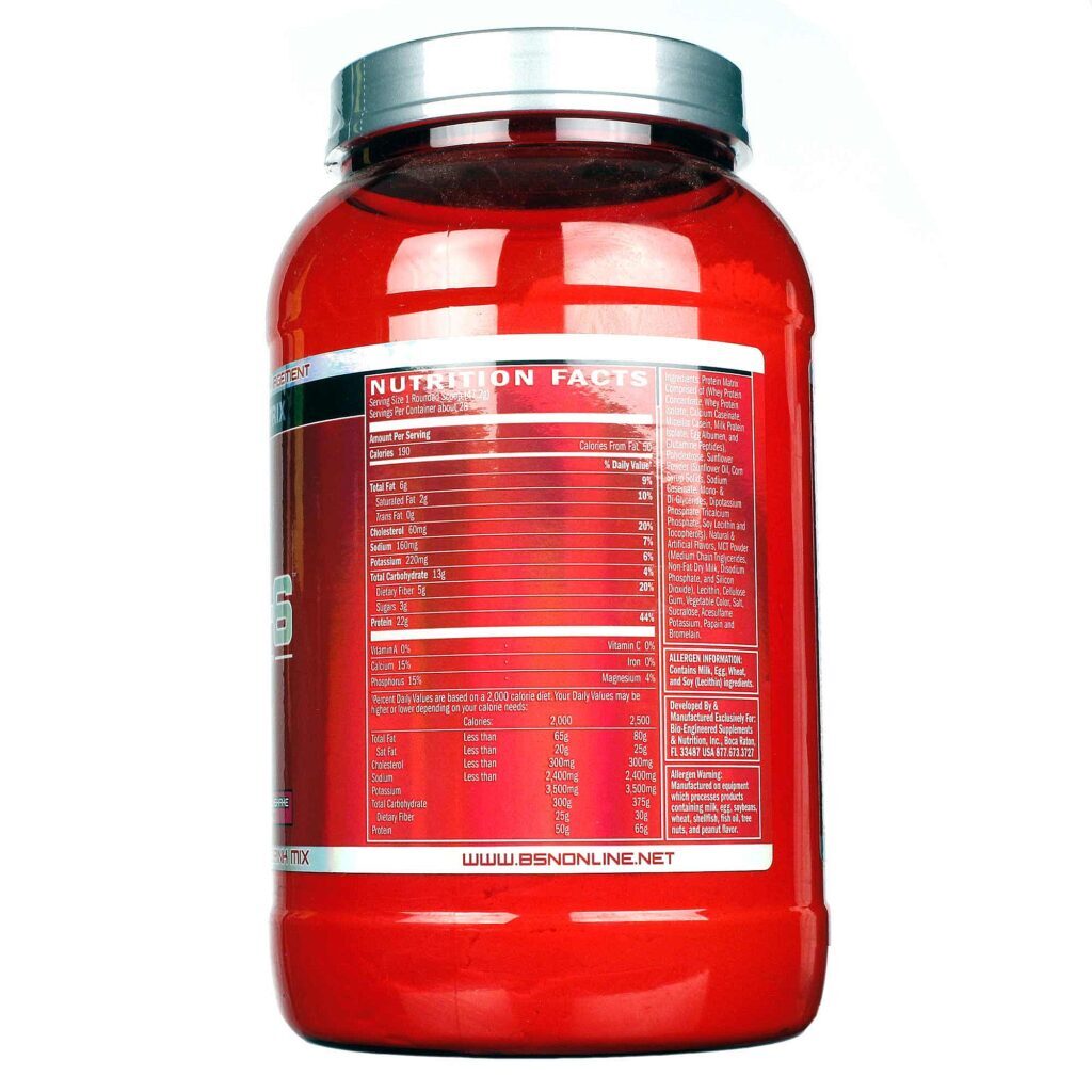 BSN Syntha-6 Strawberry Milkshake 1,32 Kg: Proteína Premium para Massa Muscular - Imagem 2