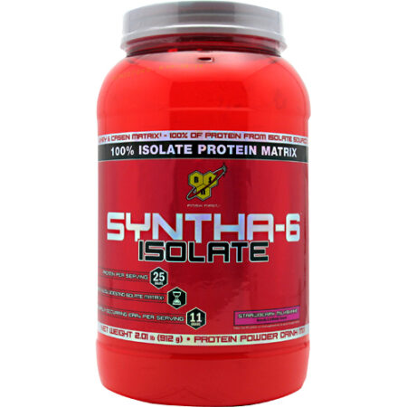 BSN Syntha-6 Isolado, Milkshake de morango - 2 lbs/912g