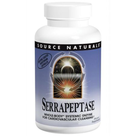 Source Naturals, Serrapeptase - 120 Cápsulas Vegetarianas