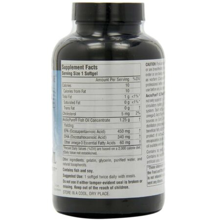 Source Naturals ArcticPure, Ultra Potency Omega-3 Óleo de Peixe - 850 mg - 120 Cápsulas em Gel - Image 2