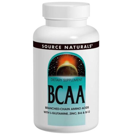 Source Naturals, BCAA - 60 Cápsulas