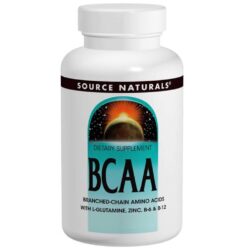 Source Naturals BCAA - 240 Cápsulas: Energia e Recuperação Muscular Acelerada