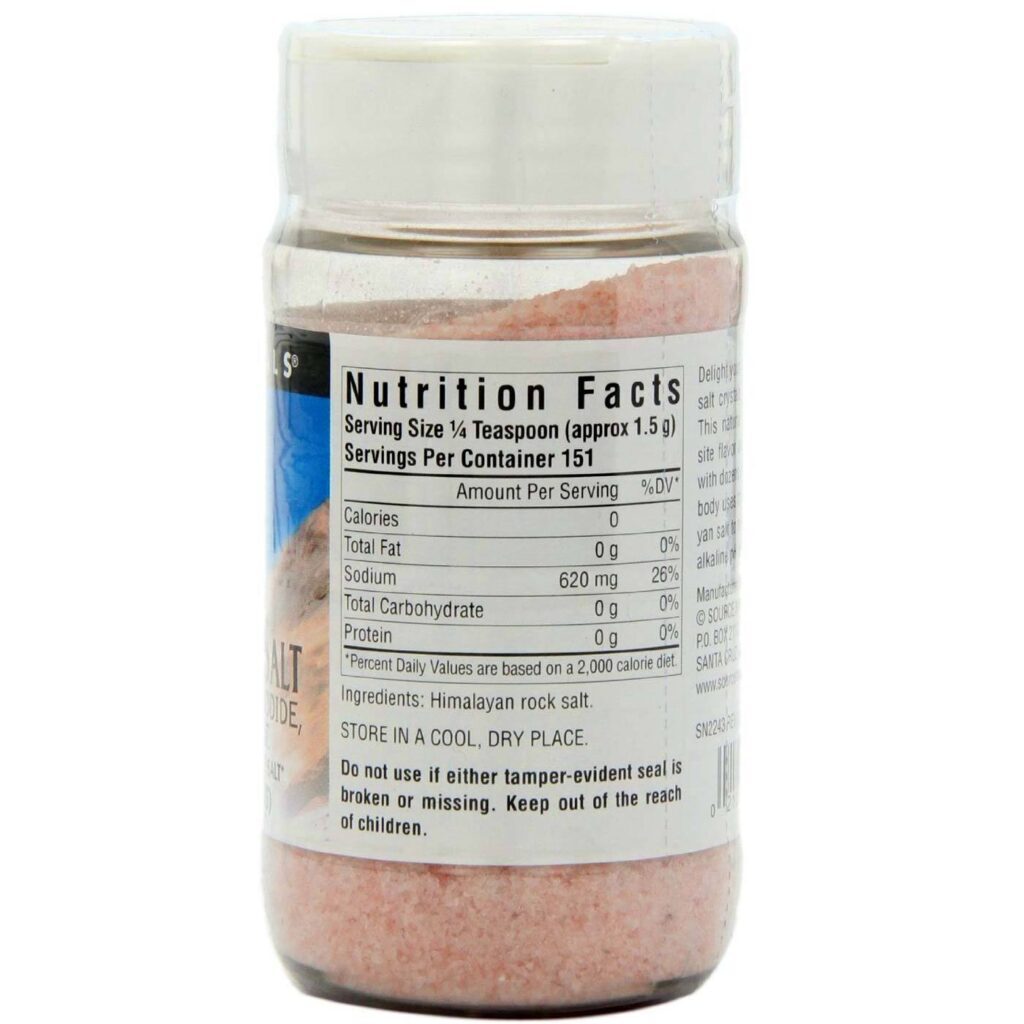 Source Naturals Crystal Balance Sal Rosa do Himalaia 113g - Pureza e Bem-Estar - Imagem 2