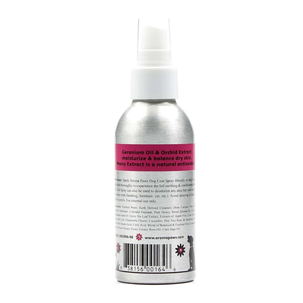 Aroma Paws Spray Pelo Cachorro Gato 135ml - Brilho e Maciez - Imagem 2
