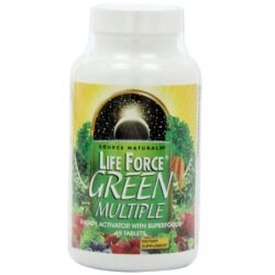 Source Naturals Life Force Multivitamínico Verde 45 Tabletes - Energia e Bem-Estar Completo