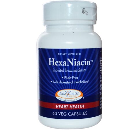 Enzymatic Therapy HexaNiacin 60 Cápsulas