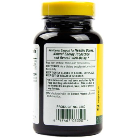 Nature's Plus, Magnésio 200 mg - 90 Tabletes - Image 3