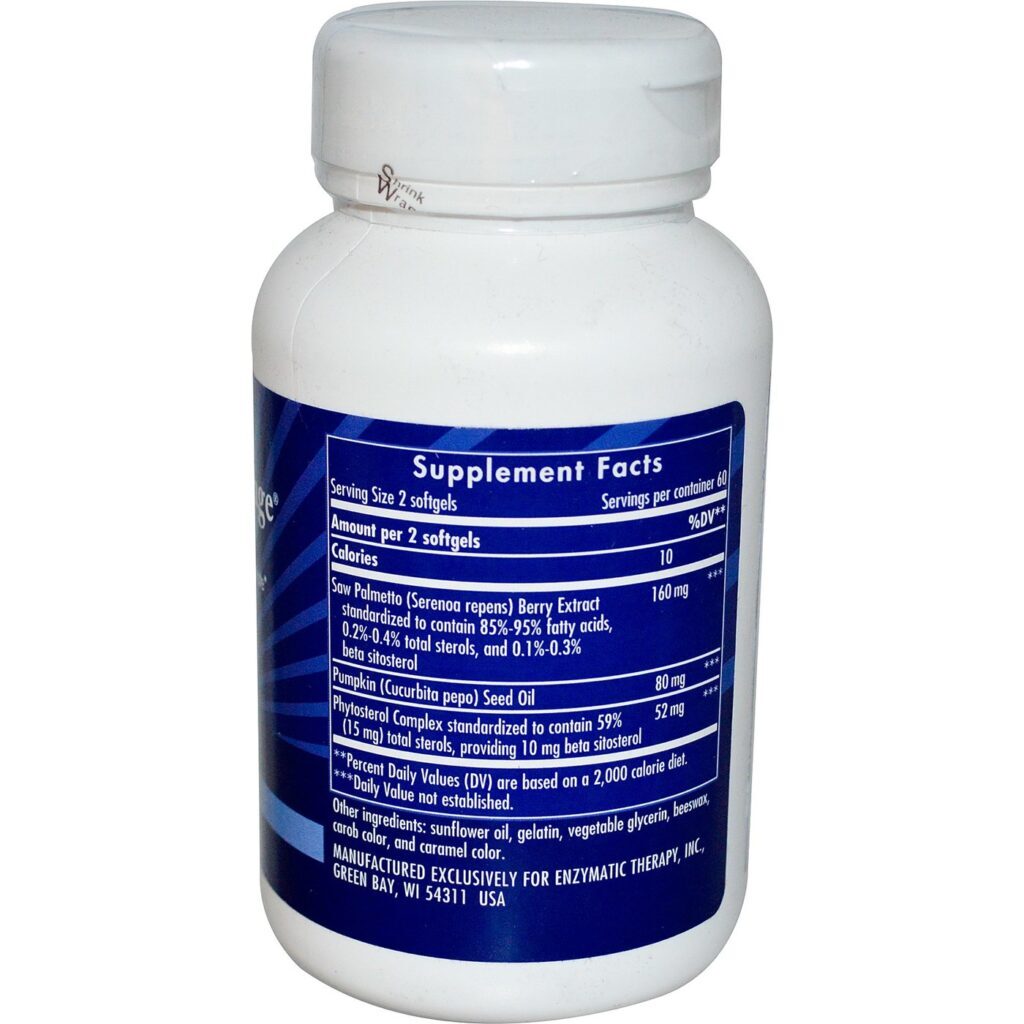 Enzymatic Therapy Prostate Advantage® - Defesa da Próstata 120 Cápsulas em gel - Imagem 2