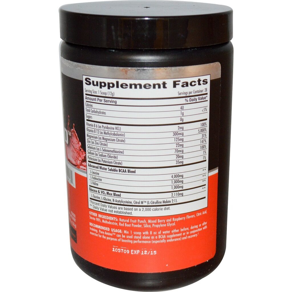 Betancourt Nutrition Pure Amino, Fruit Punch - 336 g: Aminoácidos Essenciais para Recuperação e Performance - Imagem 2
