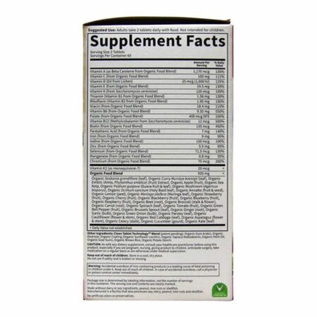 Garden of Life mykind Organics Multivitamínico Feminino - 120 Tabletes para Bem-Estar Integral - Imagem 2