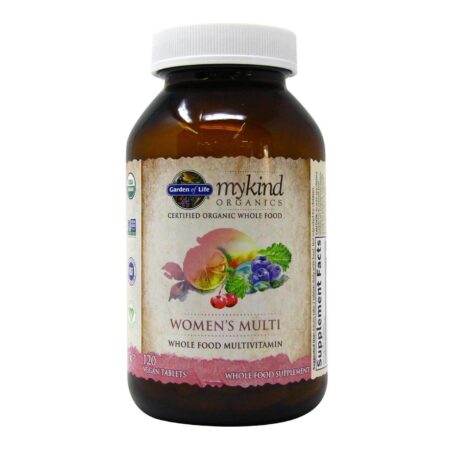 Garden of Life, mykind Organics Multivitamínico Feminino - 120 Tabletes - Image 5