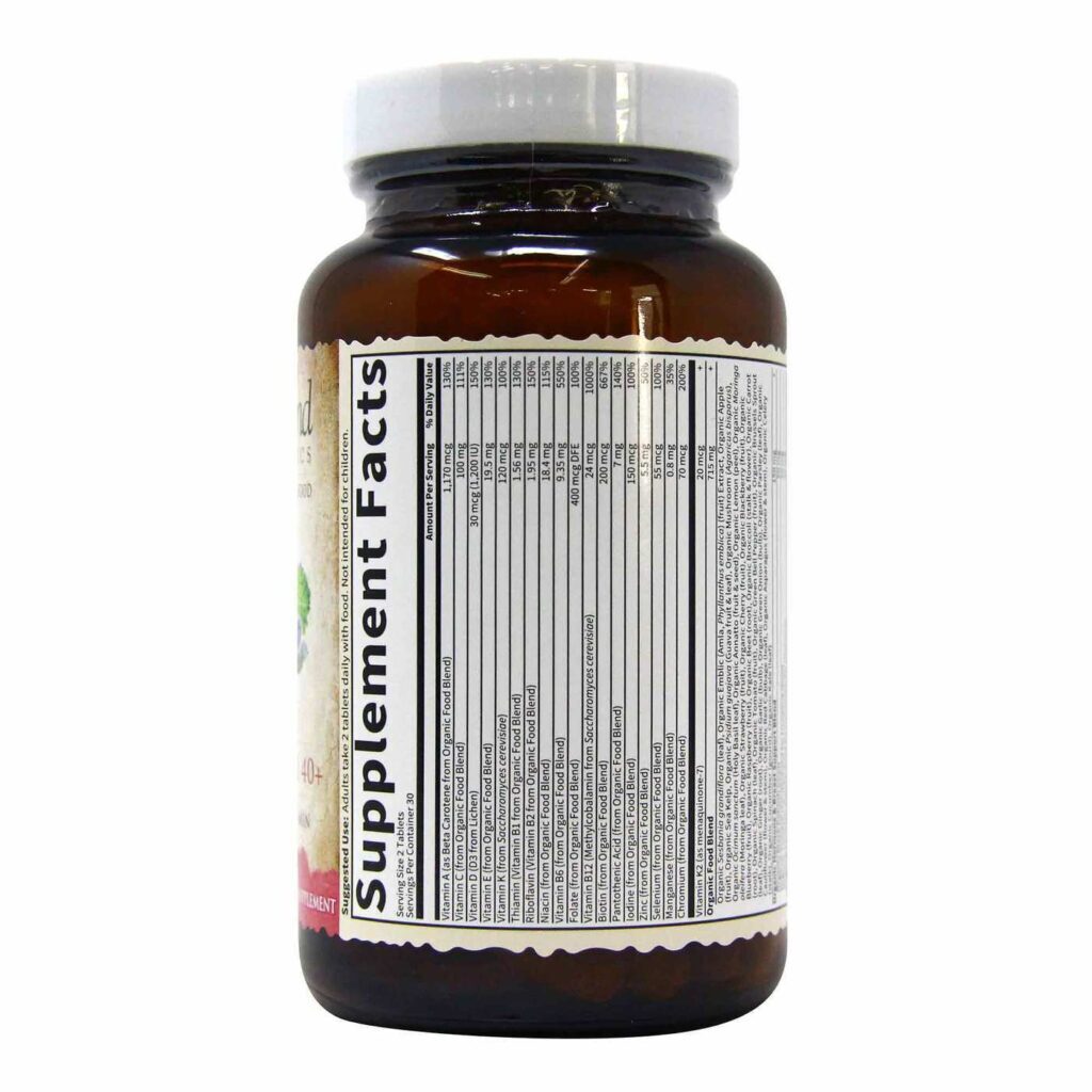 Garden of Life myKind® Organics Multivitamínico Mulheres +40 - 60 Tabletes - Imagem 6