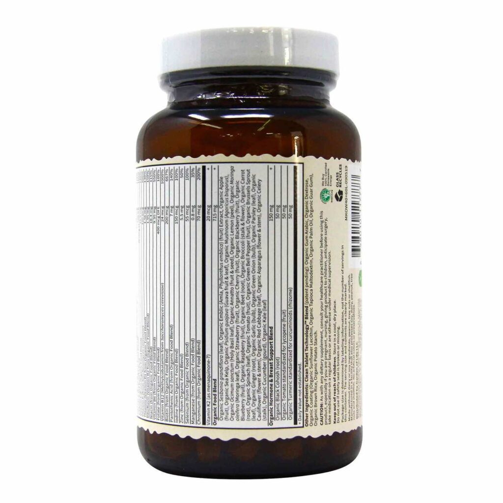Garden of Life myKind® Organics Multivitamínico Mulheres +40 - 60 Tabletes - Imagem 7