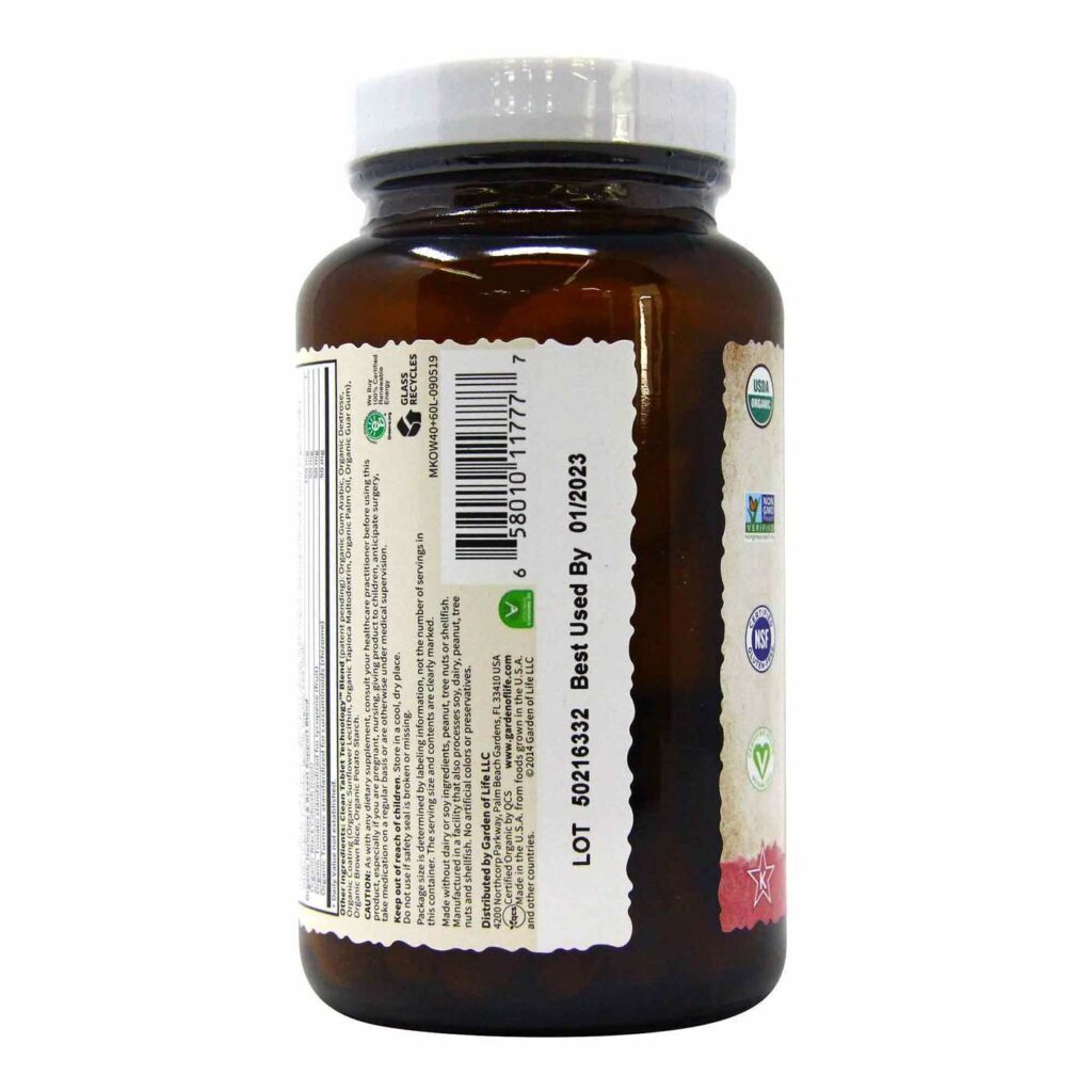 Garden of Life myKind® Organics Multivitamínico Mulheres +40 - 60 Tabletes - Imagem 8