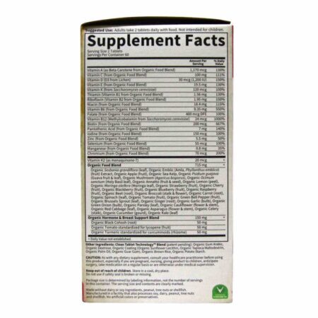 Garden of Life Multivitamínico 40+ para Mulheres - 120 Tabletes: Saúde e Vitalidade Essenciais - Imagem 2