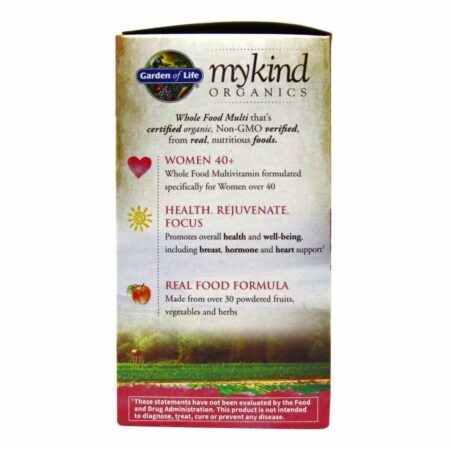 Garden of Life Multivitamínico 40+ para Mulheres - 120 Tabletes: Saúde e Vitalidade Essenciais - Imagem 4